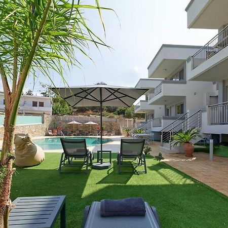 Superior Family Apartment W/Pool Dining Area Stavromenos Екстер'єр фото