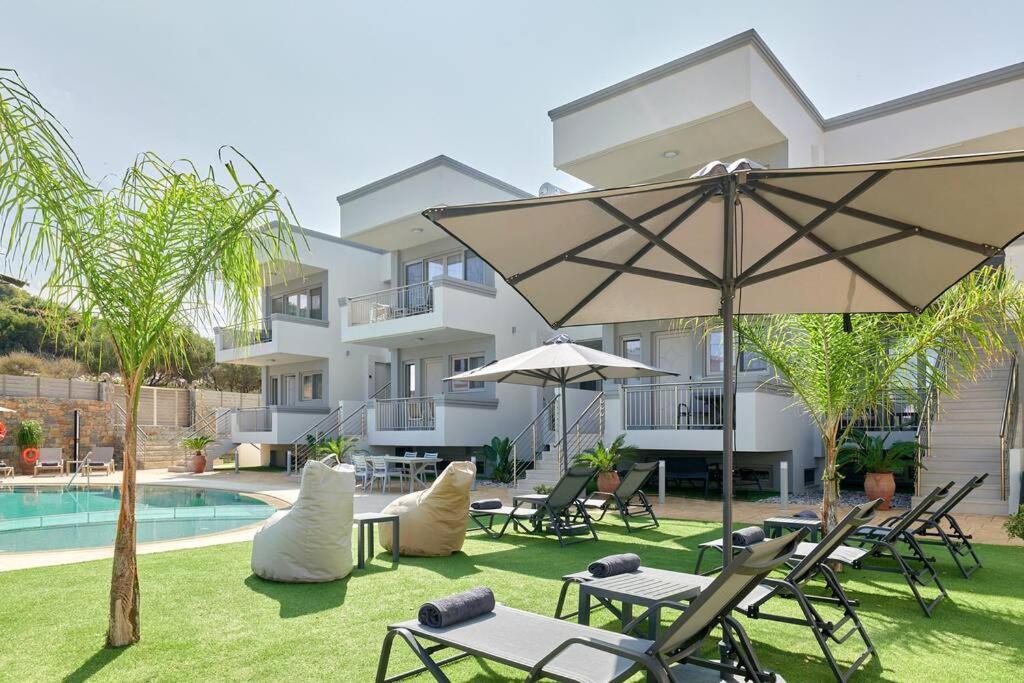 Superior Family Apartment W/Pool Dining Area Stavromenos Екстер'єр фото